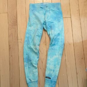 Kids Light Blue Tie-Dye Jogger Sweatpants - 9 Years